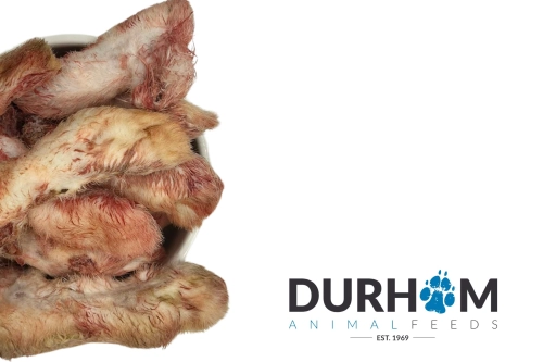 daf raw frozen rabbit feet