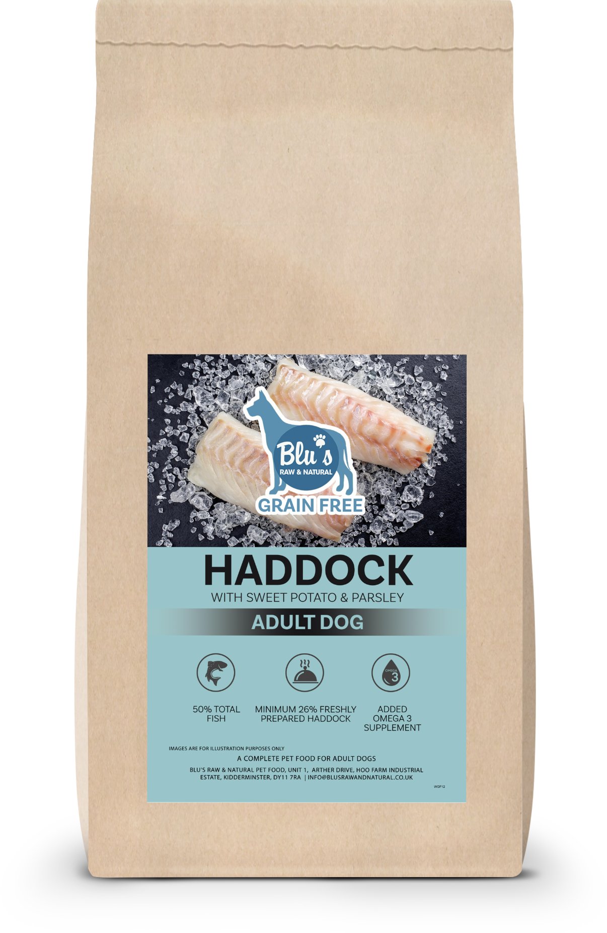 Grain free haddock with sweet potato