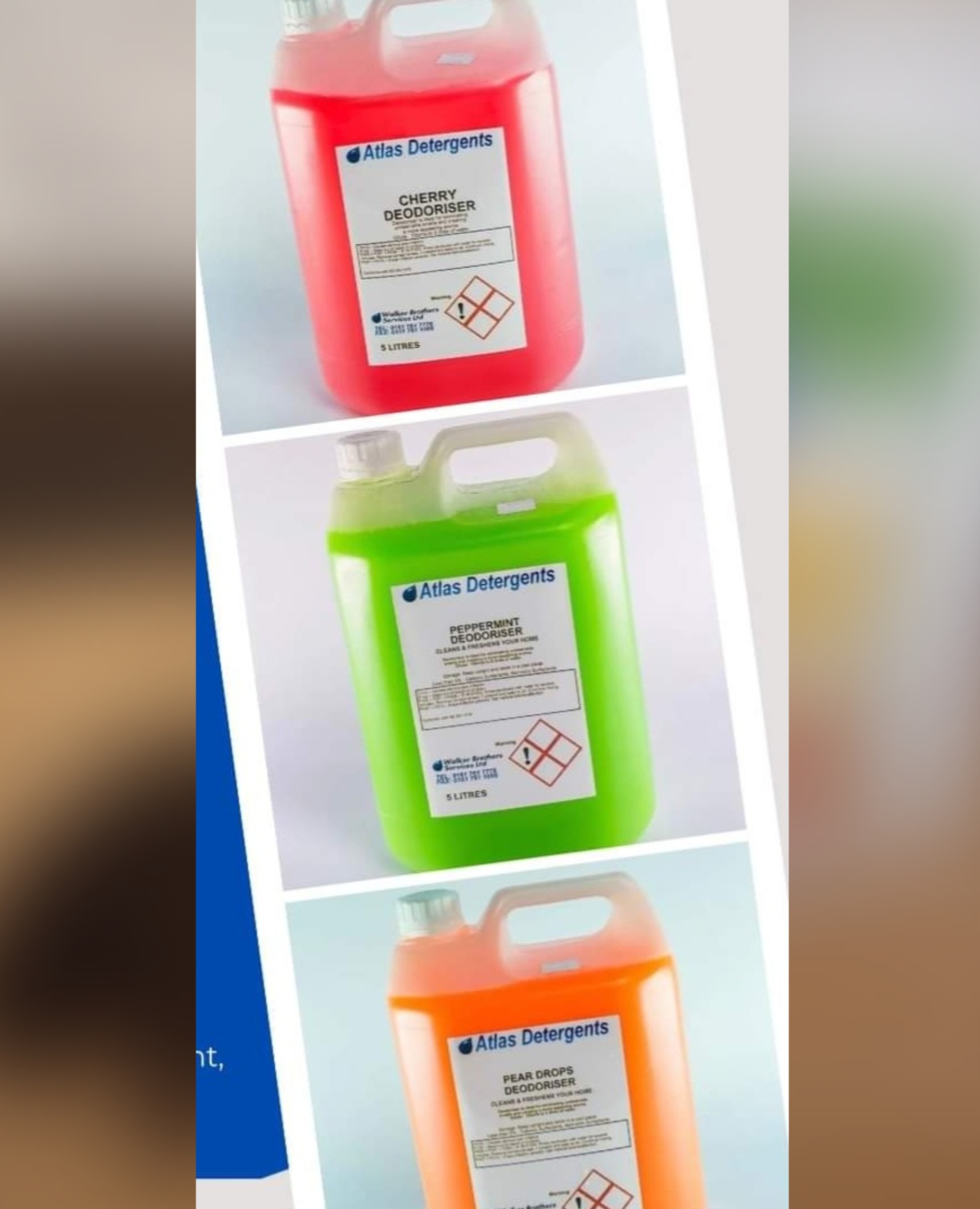 Atlas 5L Professional Deodorisers