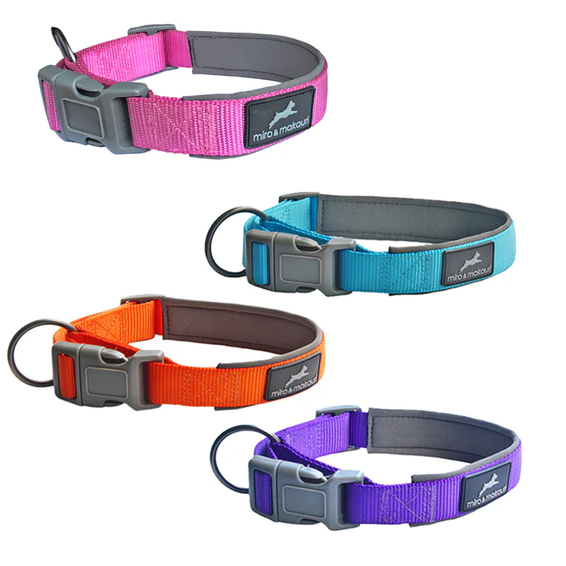 Miro & Makauri Neoprene Padded Dog Collar