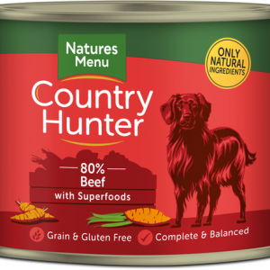 country hunter beef tins