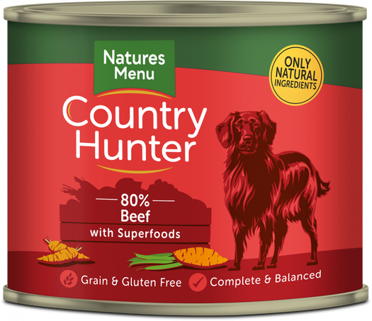 country hunter beef tins