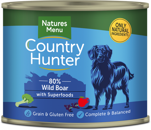 country and hunter wild boar tins