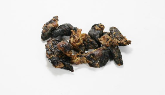 dried chicken hearts