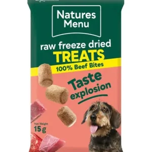 raw freeze dry beef bites