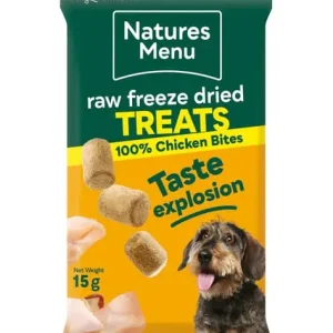 raw freeze dry chicken bites