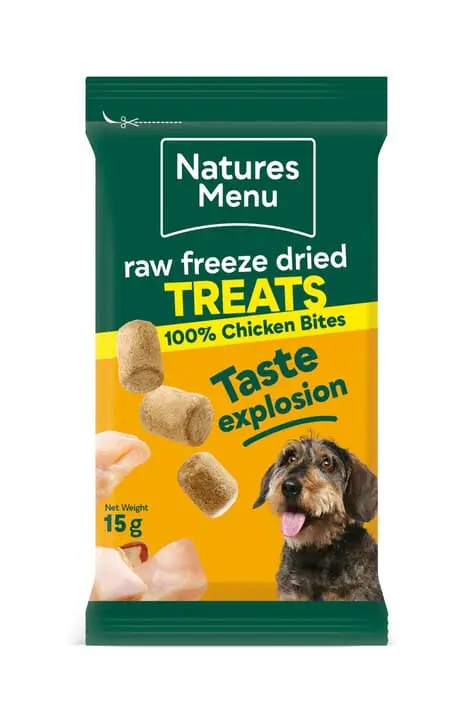 raw freeze dry chicken bites
