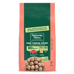 natures menu freeze dry beef