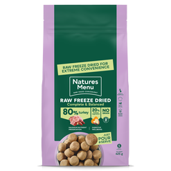 natures menu freeze dry turkey