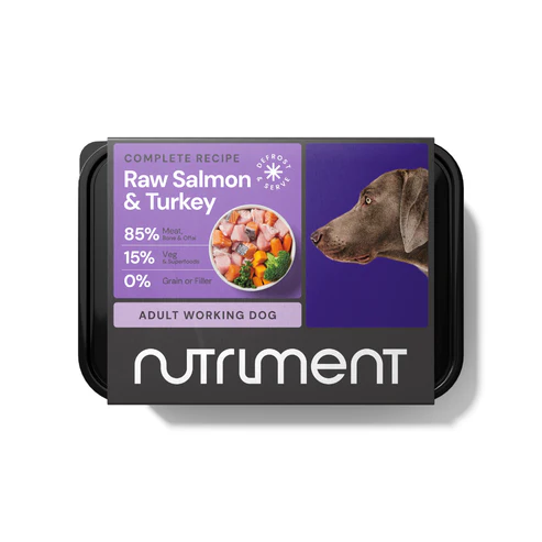 nutriment salmon and turkey