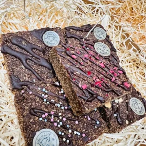 brownie slice