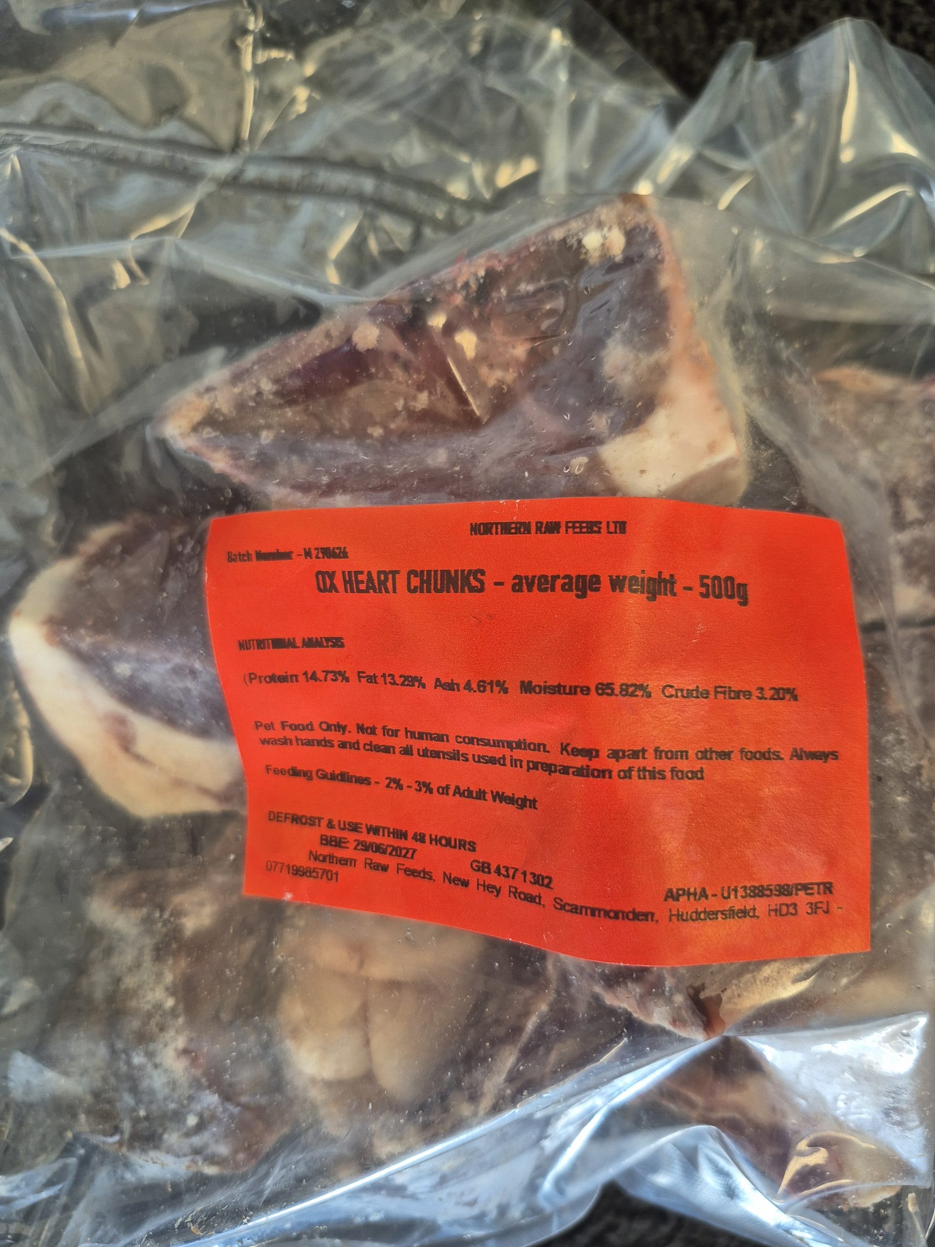 nrf ox heart chunks