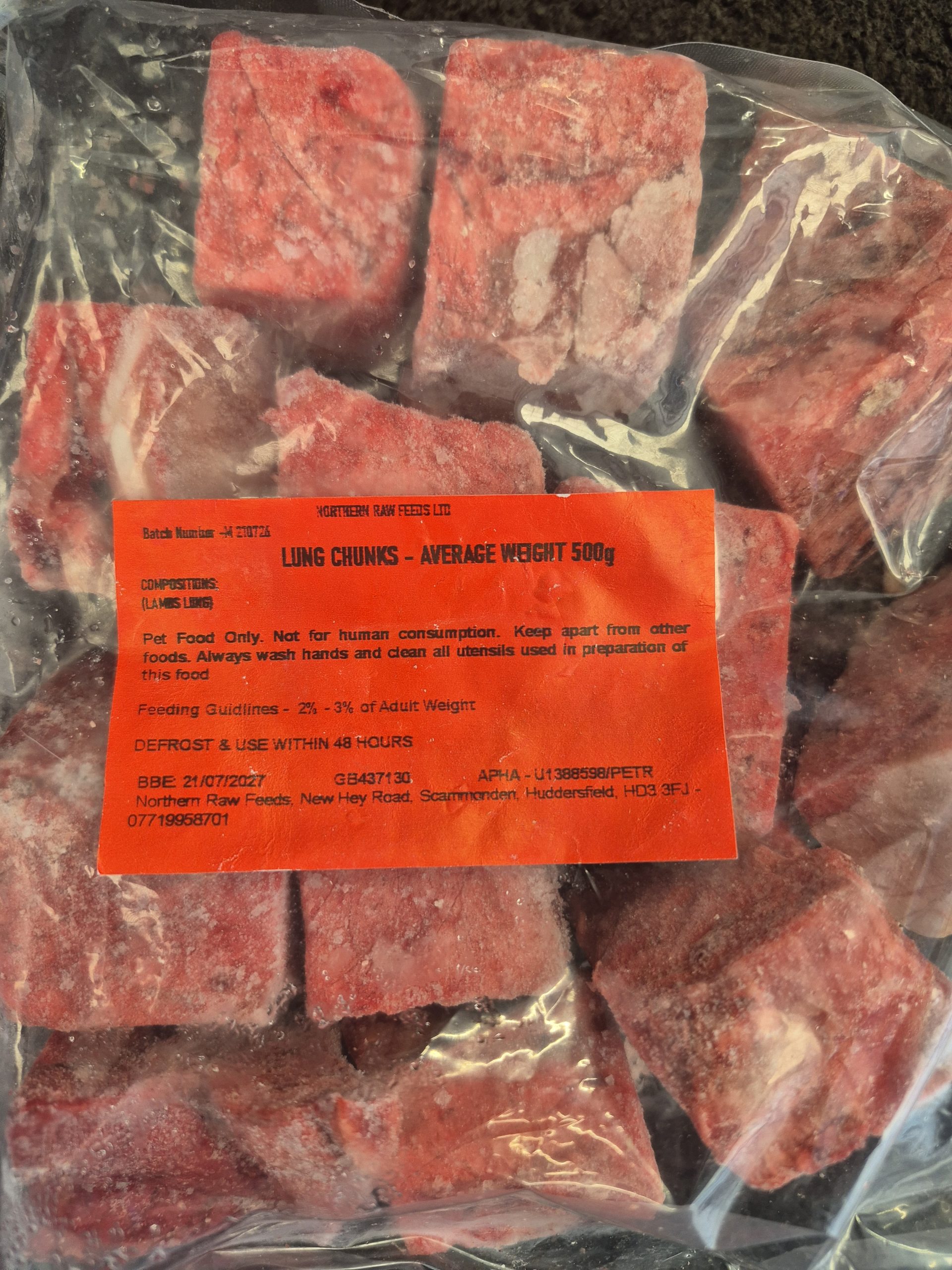 nrf lung chunks