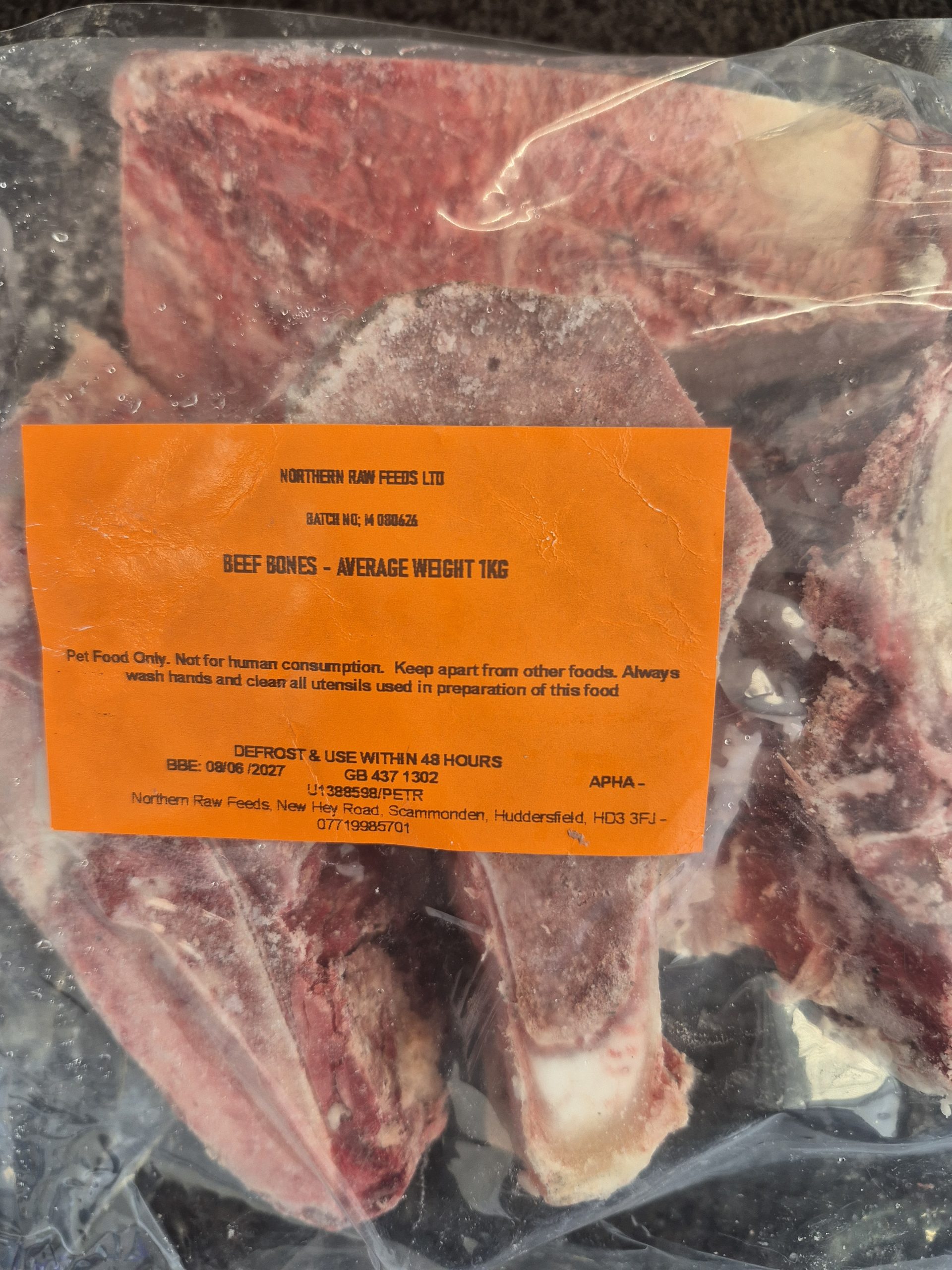 beef bones